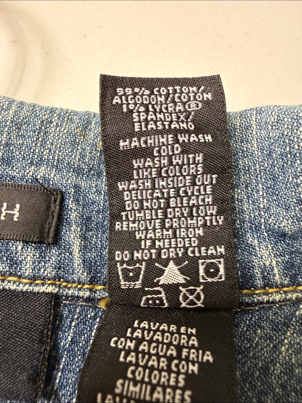 Axcess Blue Denim Jean Jacket - Picture 4 of 4